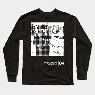 The Pale Fountains - Minimal Style Graphic Artwork Design Long Sleeve T-Shirt